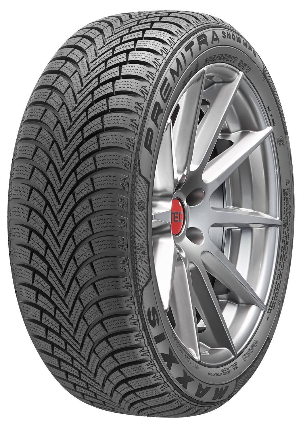 Maxxis Premitra Snow, WP6, Winterreifen mit modernem V-Profil und optimaler Haftwirkung bei Eis, Schnee oder Regen, M+S, 215/55 R 17, 98V XL von Maxxis