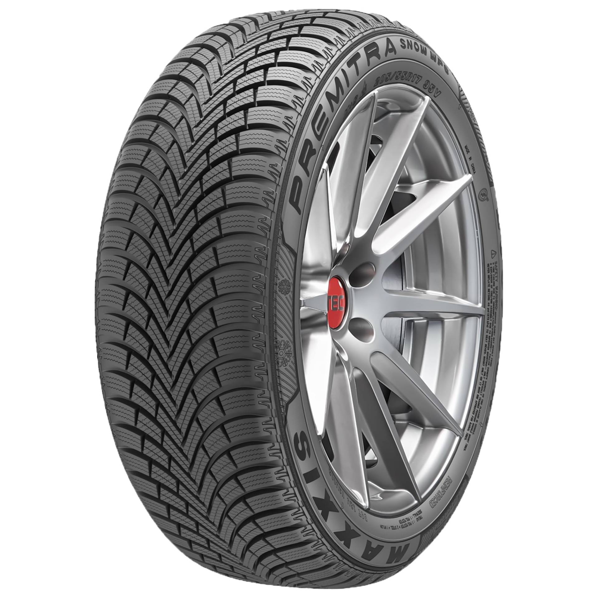 Premitra Snow, WP6, Winterreifen mit modernem V-Profil und optimaler Haftwirkung bei Eis, Schnee oder Regen, M+S, 215/45 R 17, 91V XL von Maxxis