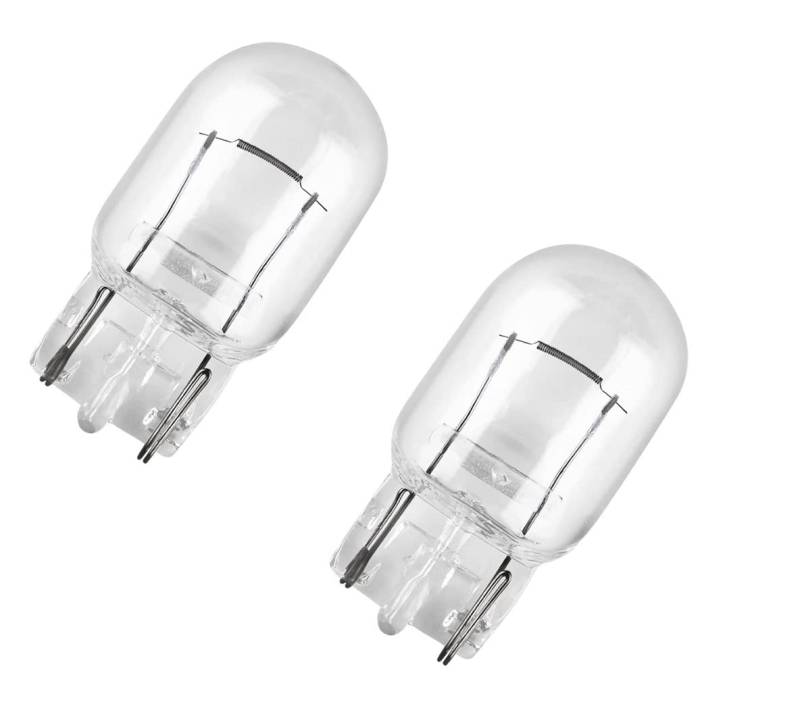 2x Stück T20 W21/5W 12V CLEAR Autolampen Glassockel Halogen Lampe KFZ Beleuchtung - MAXXONI von MAXXONI