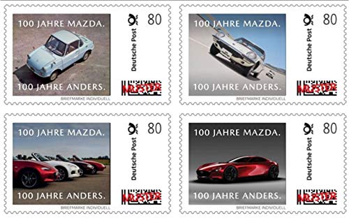 Mazda Briefmarken 100 Jahre Cosmo *NEU* von Mazda