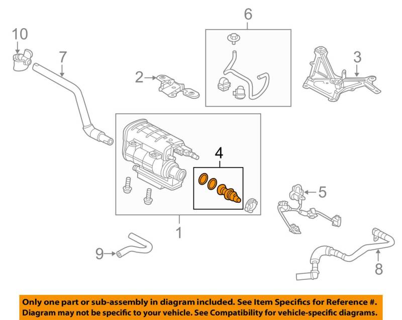 Mazda PE01-18-73X Dampfkanister Ausblas-Magnetspule von Mazda