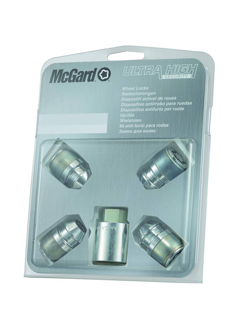 24152SL Radsicherungsmuttern SL (Ultra High Security) M12x.1.25, Kegelsitz, Gesamtlänge 32,5mm, SW19, Schlüsseldurchmesser 28,8 mm von McGard