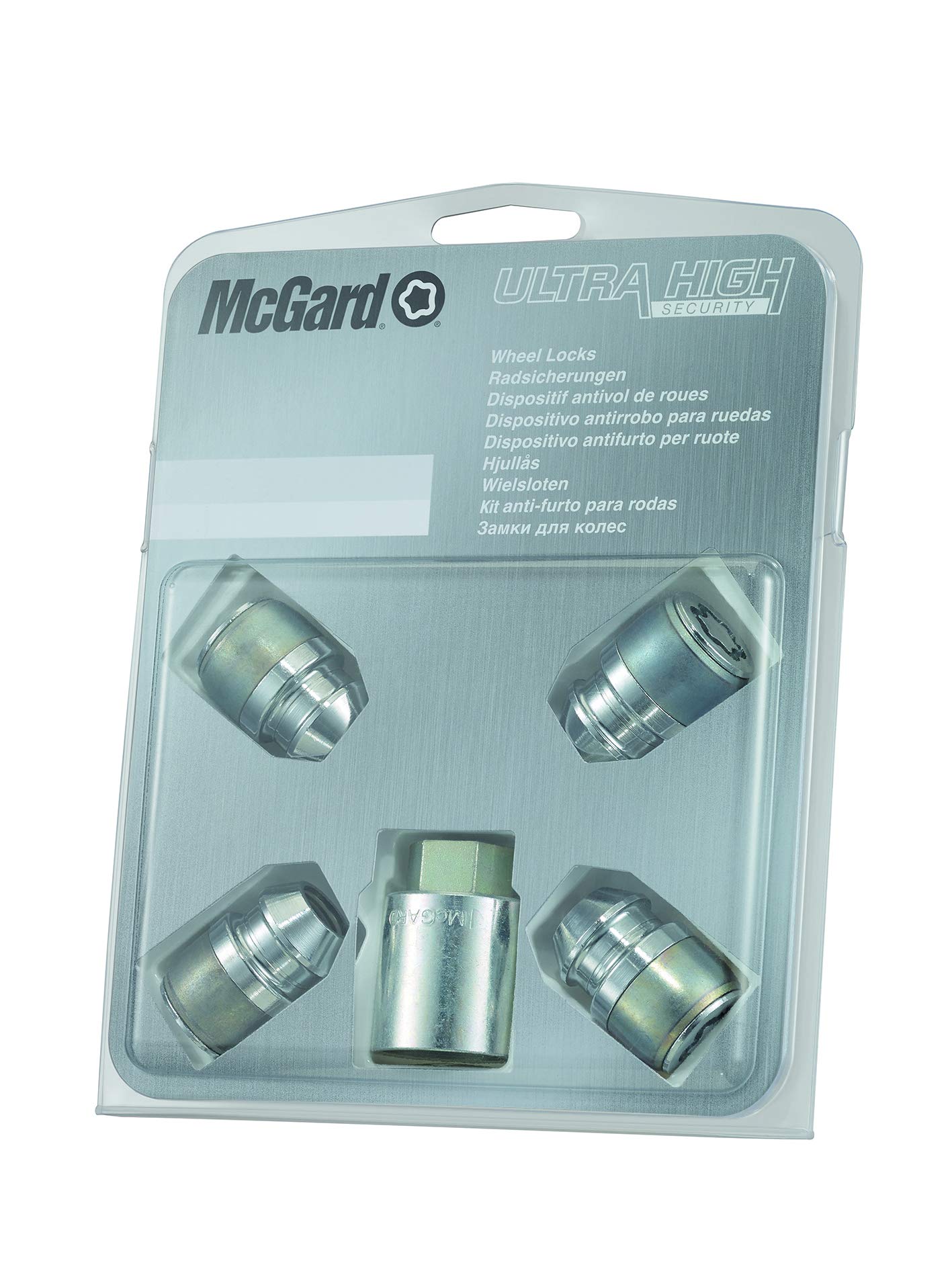 24157SL Radsicherungsmuttern SL (Ultra High Security) M12x.1.5, Kegelsitz, Gesamtlänge 32,5mm, SW19, Schlüsseldurchmesser 28,8 mm von McGard