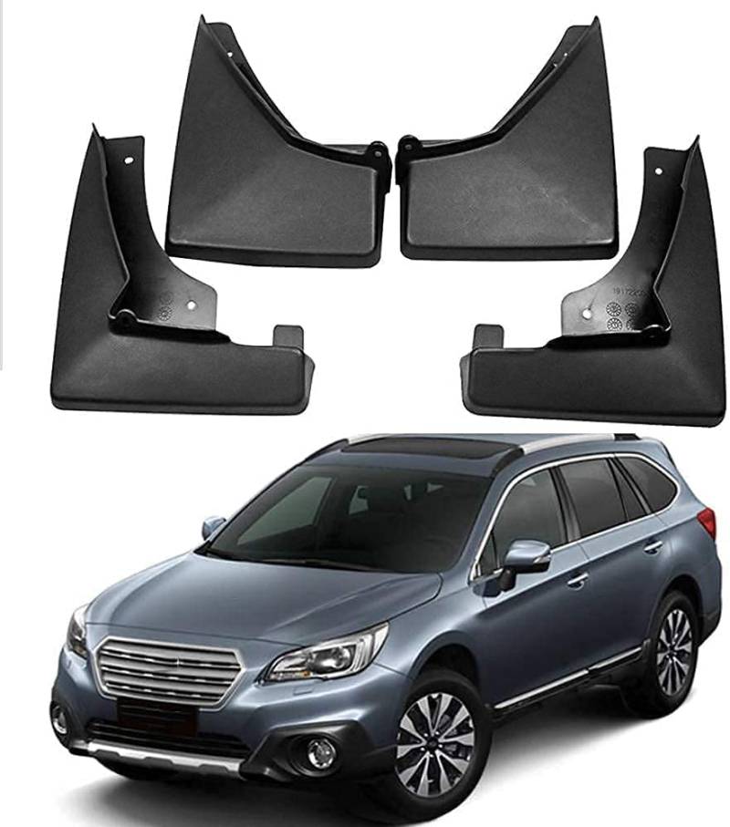 Auto Schmutzfänger für Subaru Outback 2010 2011 2012 2013 2014,2015 2016 2017 2018 2019 Kotflügel Auto Fender Schutzblech Ersatz Vorder- und Hinterreifen 4 Stücke,2015-2019 von MEFFEE