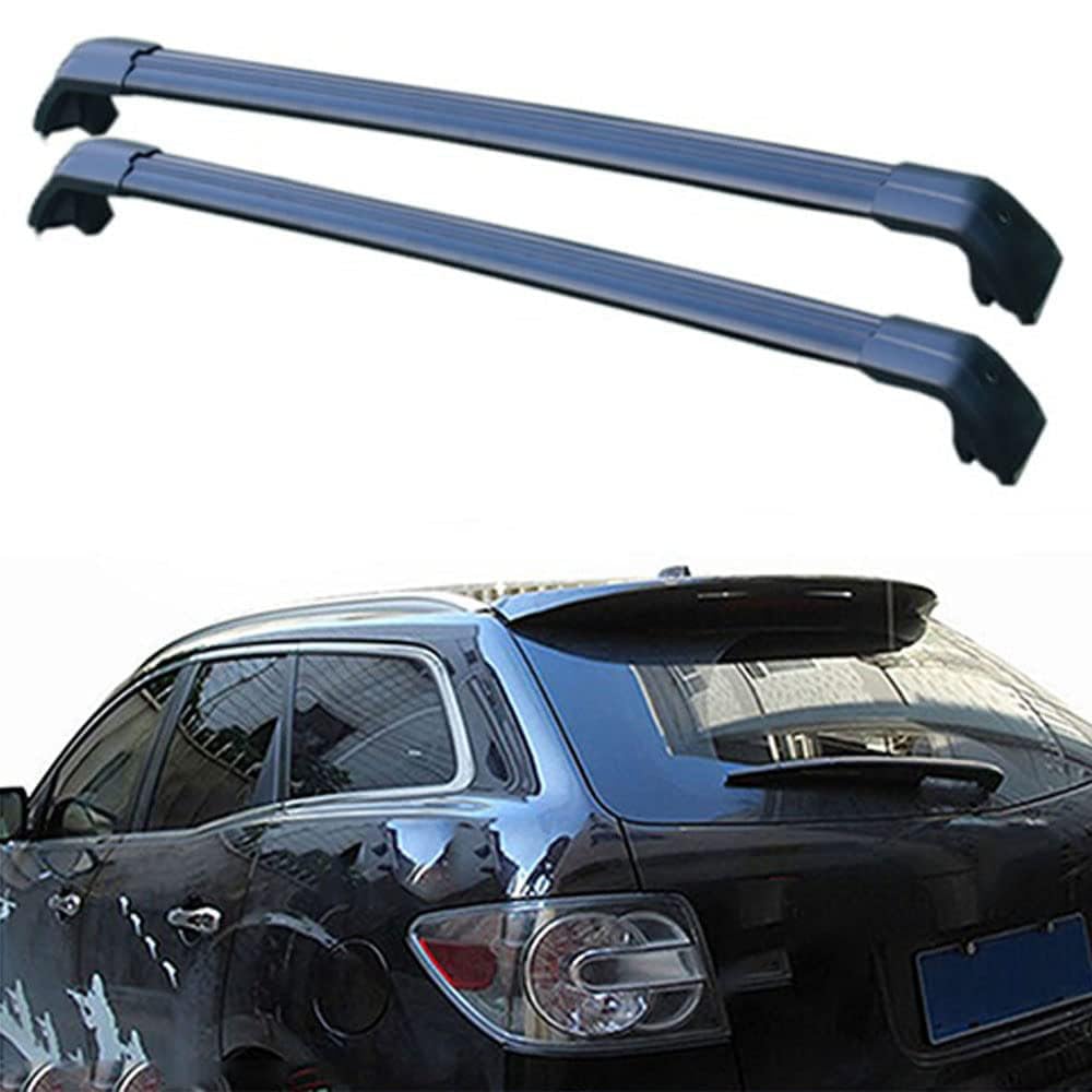 MEFFEE Dachträger-Querstangen Dachträger aus Aluminium für Mazda - CX-7 CX7 SUV 2006-2016 ER 2 Stücke,C von MEFFEE