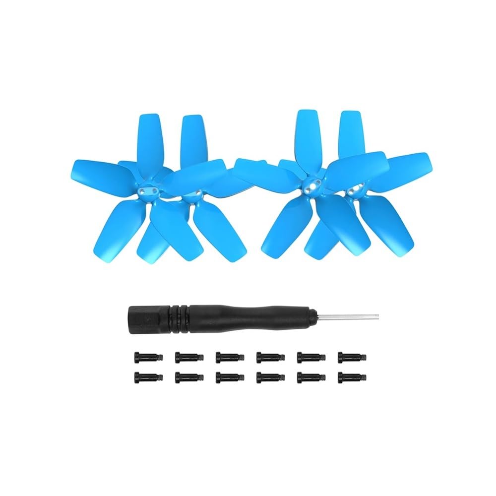 4 Pack for Propeller 2925S Laufrad Propeller Ersatz Ersatzteile Drone Zubehör(Blue) von MeVCWF