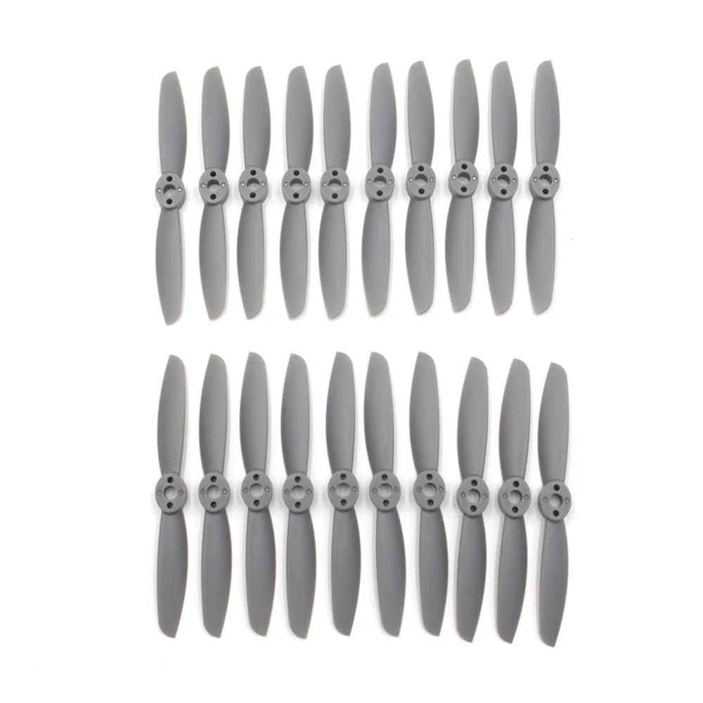 4045 4 Zoll for 4 x 4,5 2 Laufräder CW CCW selbstsichernde Flachkopfpropeller 5 mm Blende 1,8 g RC DIY(10Pairs 4045 Gray) von MeVCWF