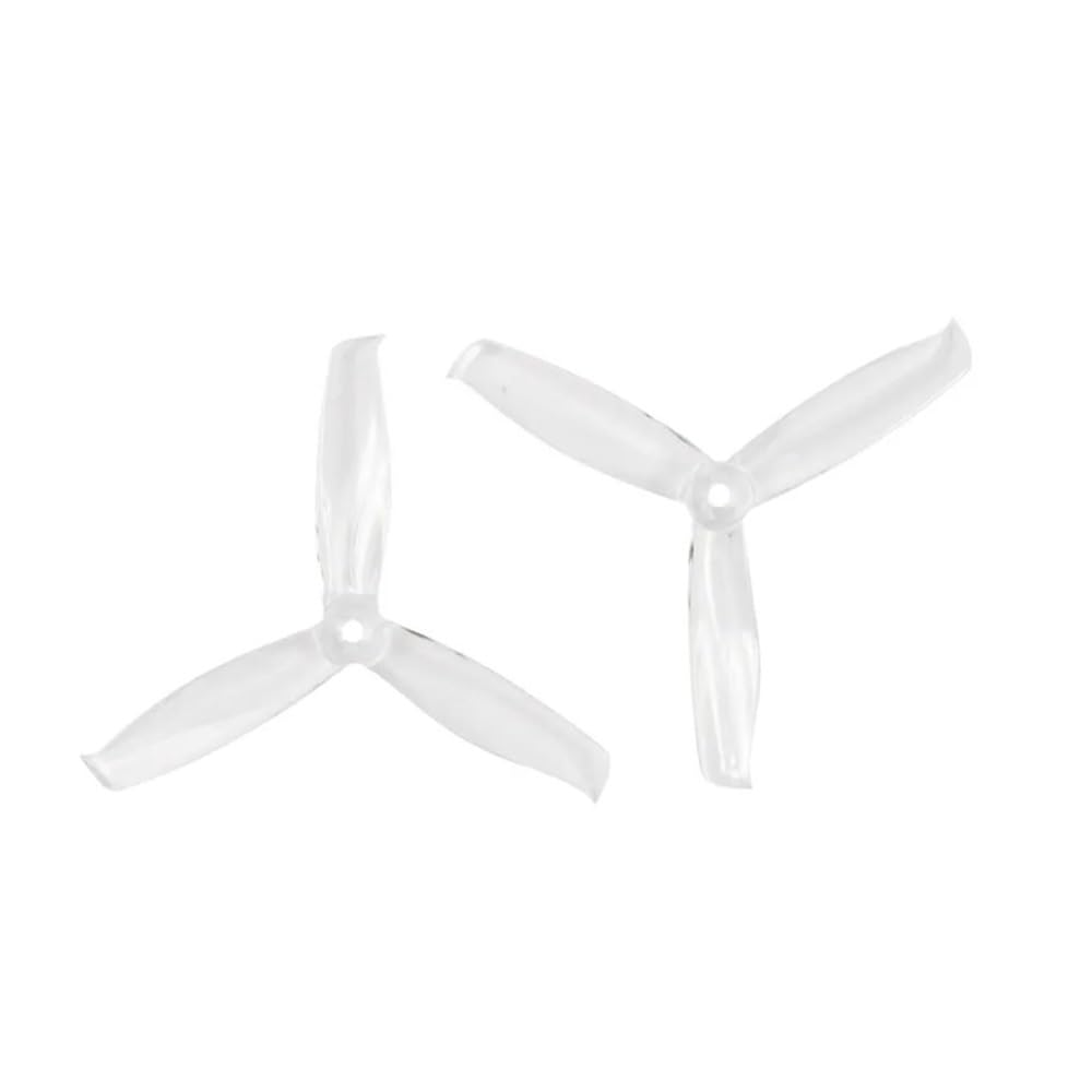 For 5055S 5,0x5,5 Zoll CW CCW 3 Laufrad Propeller Blau/rot/klar for 2205-2306 bürstenlosen Motor Rc Drone Teile(2pairs Clear) von MeVCWF