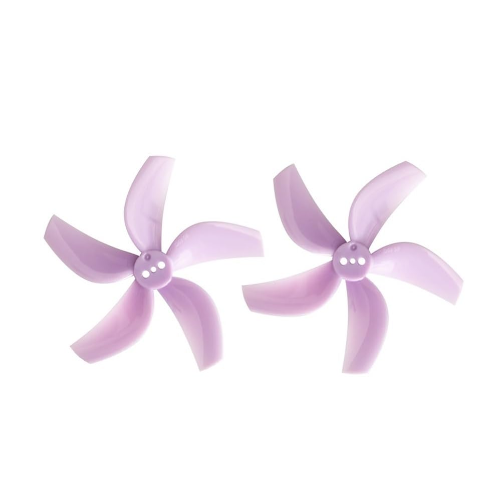 For D63 5 Impeller Propeller 2,5 Zoll 63mm Impeller PC Propeller RC FPV Freestyle Racing Drone Zubehör Ankunft(4Pairs D63-5 Purple) von MeVCWF