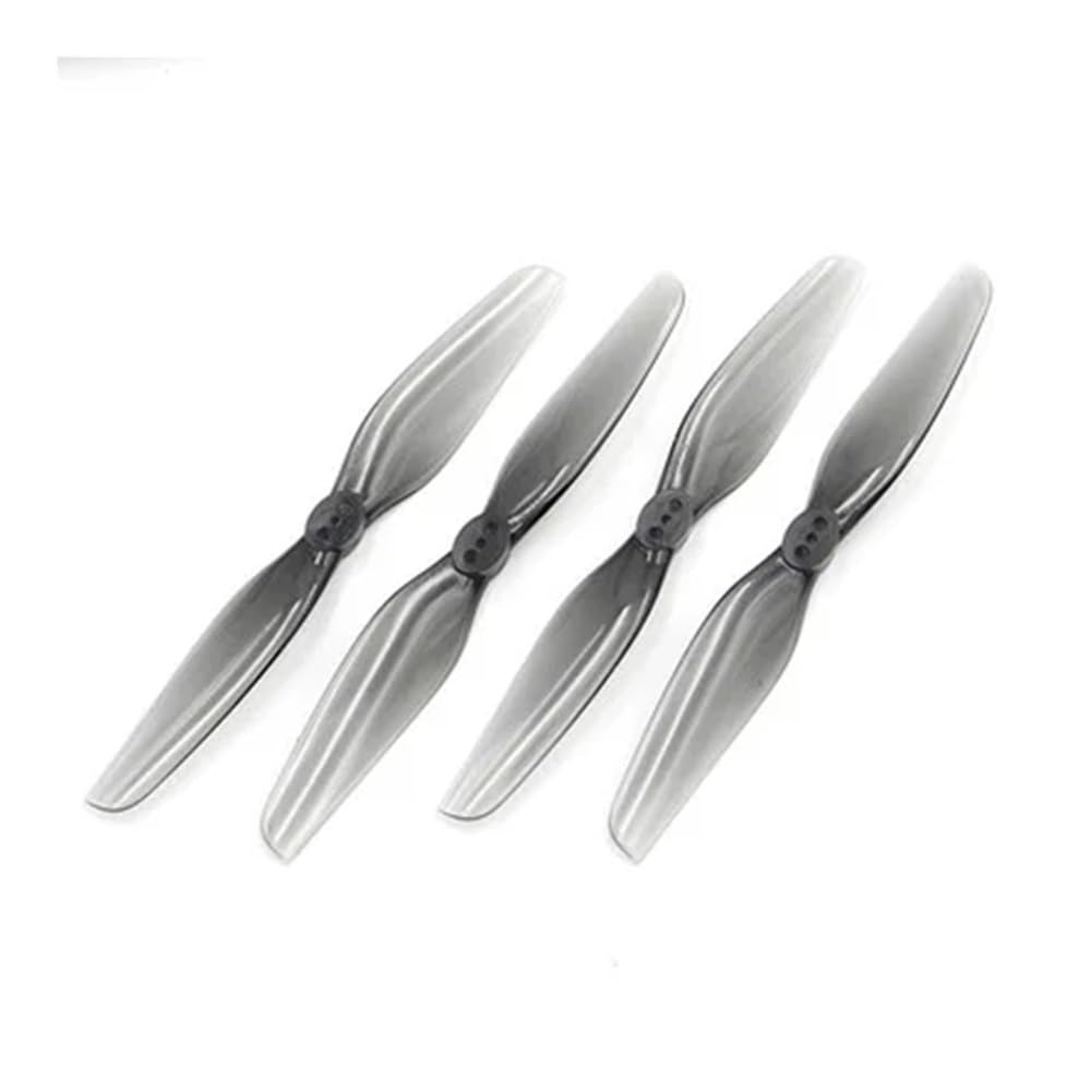 For T4x2.5 4X2.5 4025 2 Laufrad CW CCW Propeller PC Grau for RC 4 Zoll F4 Zahnstocher Micro Drone(2pair T4x2.5 1.5mm) von MeVCWF