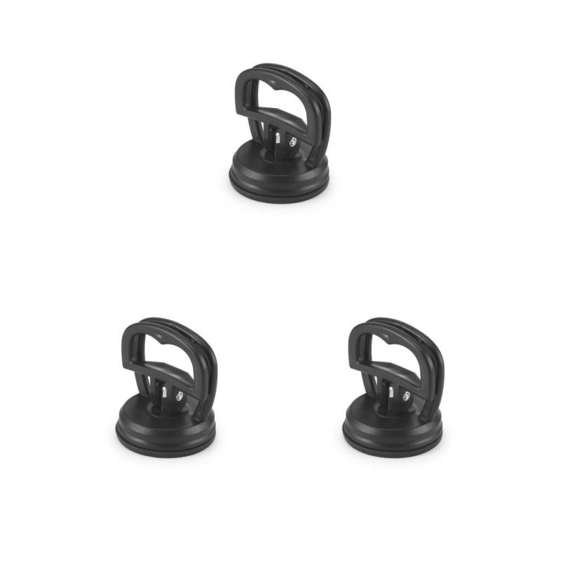 3 Set Universal Auto Kleine Dent Puller mit D-Ring Griff Dellen Entferner Karosserie Saugnapf Pull Repair Handwerkzeug 5,8 cm Durchmesser von Mealoodiousmusea