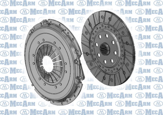 Kupplungssatz Mecarm MK10040D von Mecarm