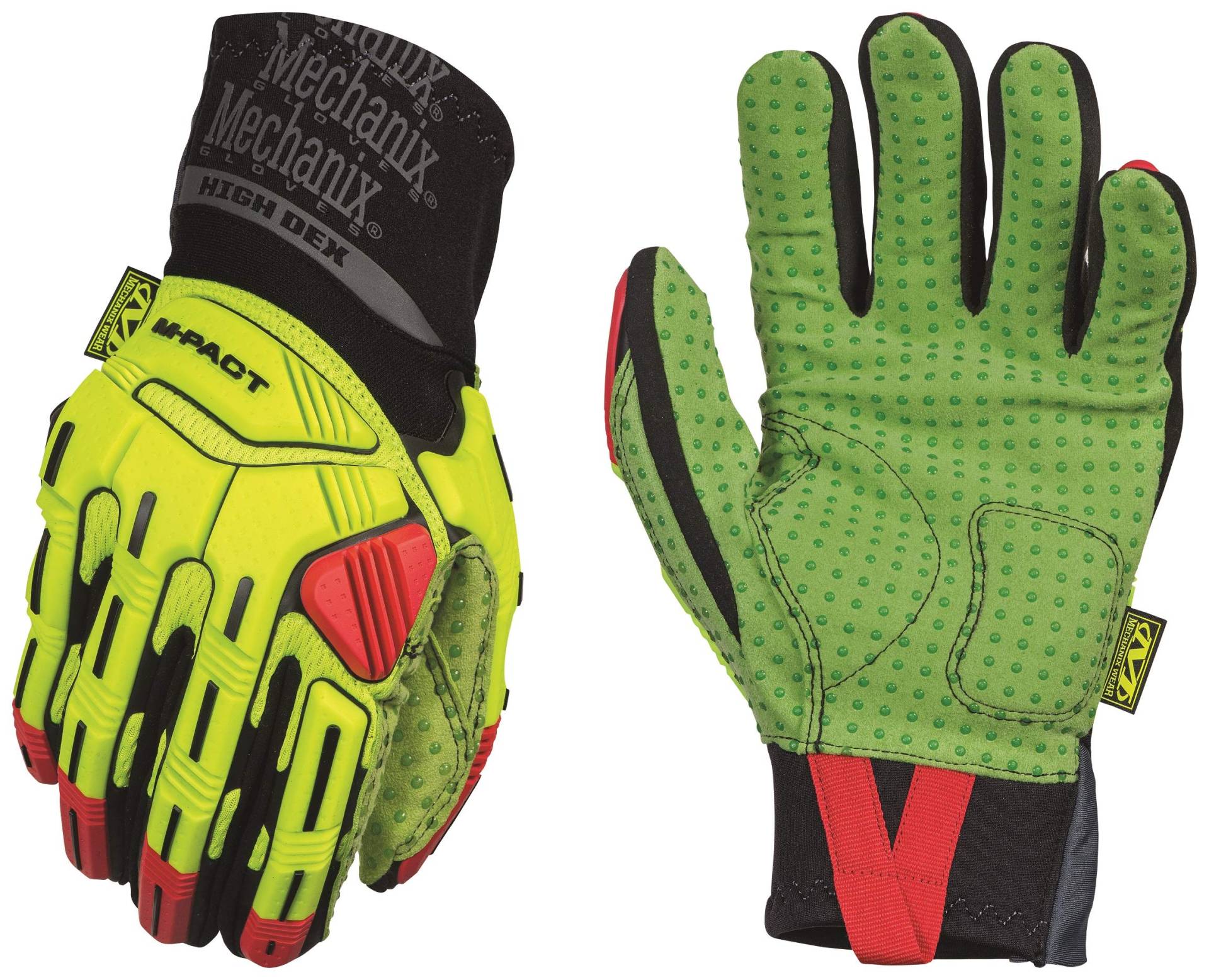 Mechanix Wear M-Pact® XPLOR High-Dex Handschuhe (XX-Large, Fluoreszierendes Gelb) von Mechanix Wear