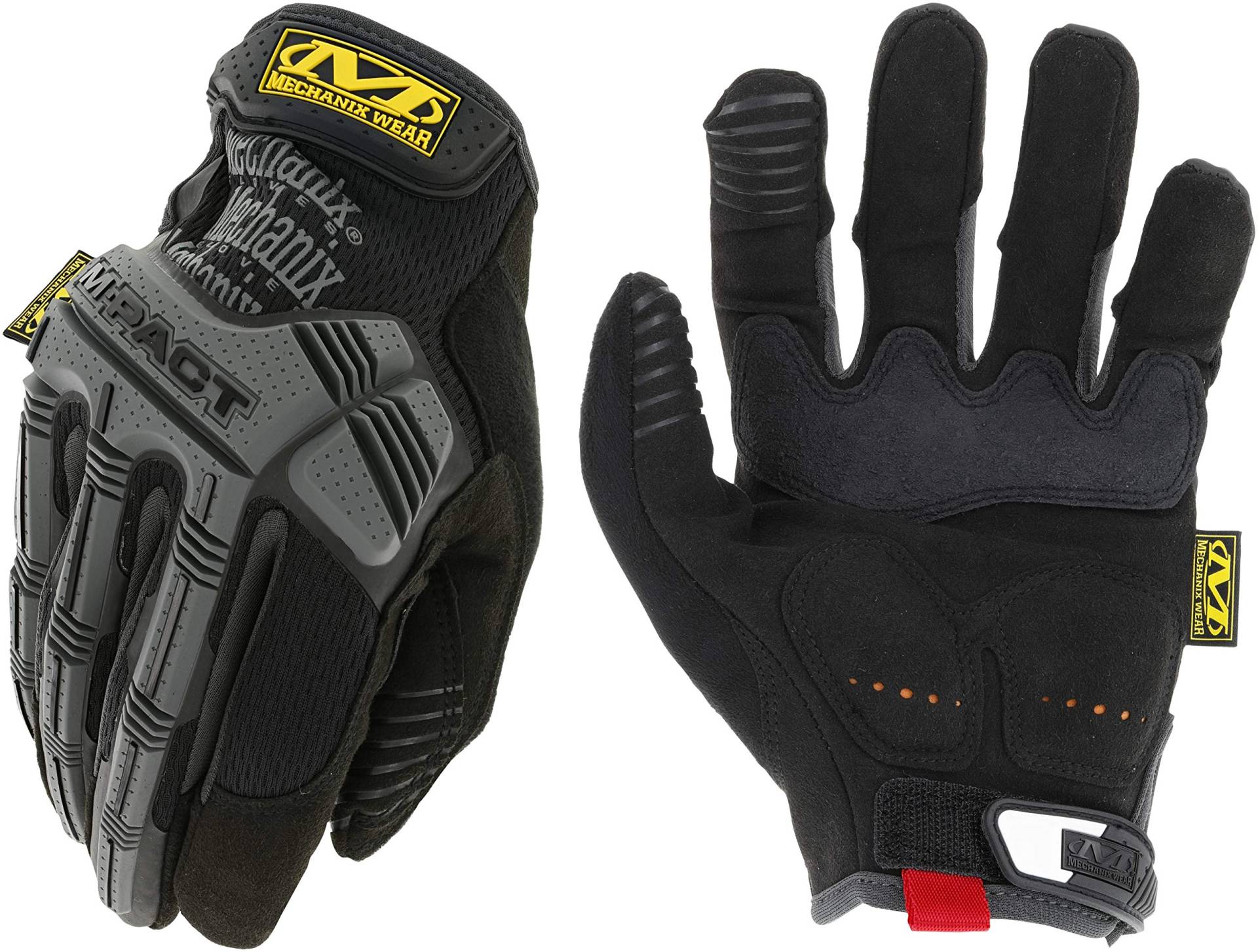 Mechanix Herren M-pact HANDSCHUH M PACT SCHWARZ GRAU GR L, SCHWARZ/GRAU, L (1 Paar) EU von Mechanix Wear