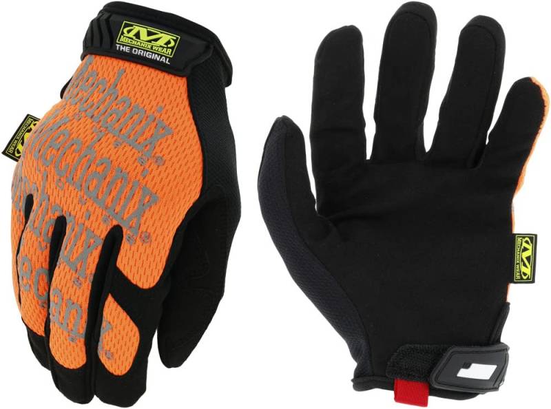 Mechanix Wear Mechanix Herren Hi-viz Originalü (Small, Fluoreszierendes Orange) Hochsichtbare Arbeitshandschuhe, Fluoreszierendes Orange, S EU, SMG-99-008 von Mechanix Wear