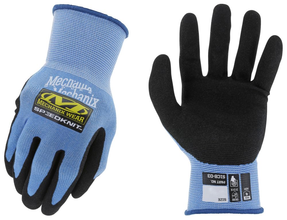 Mechanix Wear SpeedKnit CoolMax® Handschuhe (Small/Medium, Schwarz) von Mechanix Wear