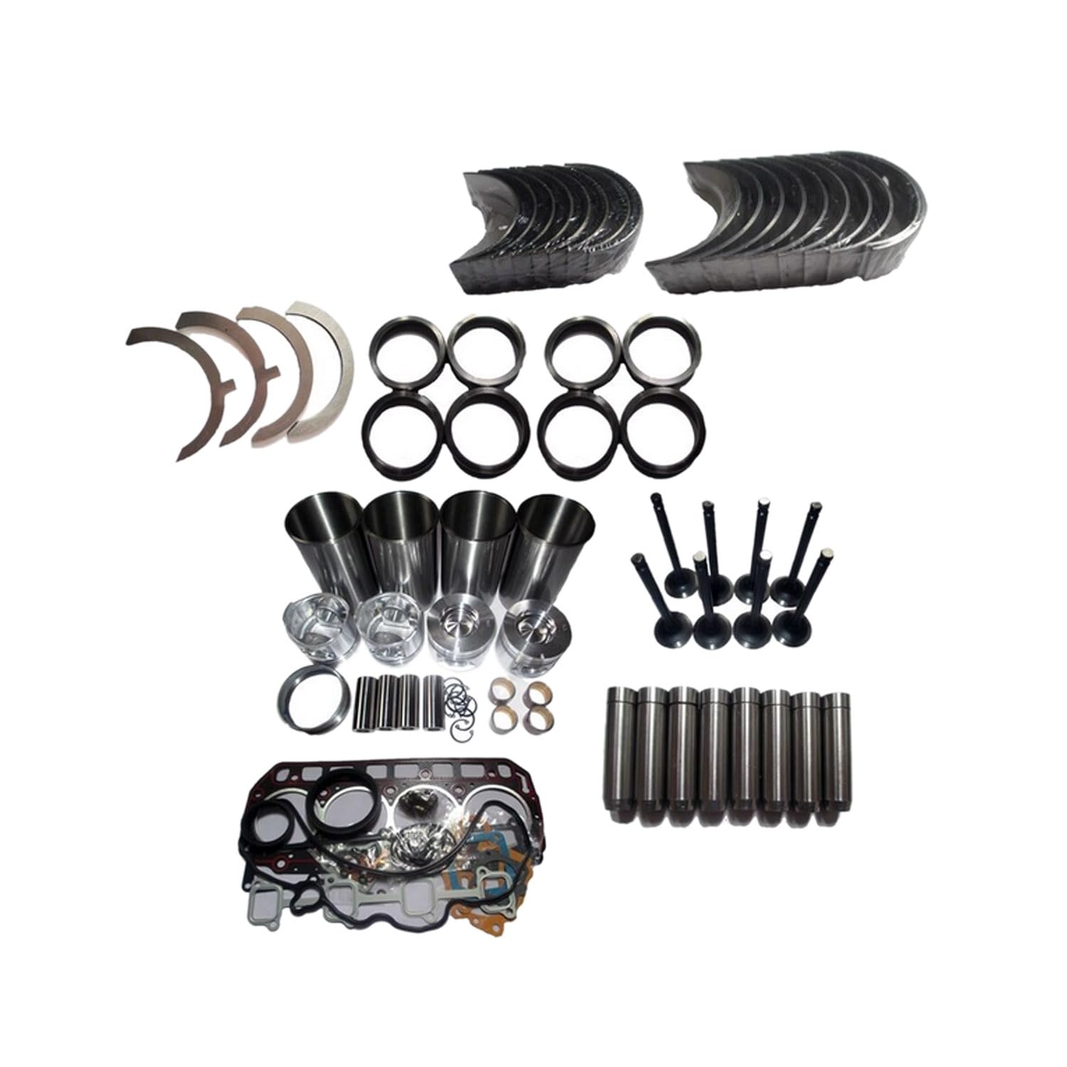 Meckparts Überholung Rebuild Kit 34417-54100 3441754100 Kompatibel mit Mitsubishi Gabelstapler S4E S4E2 FD20 FD23 FD25 von Meckparts