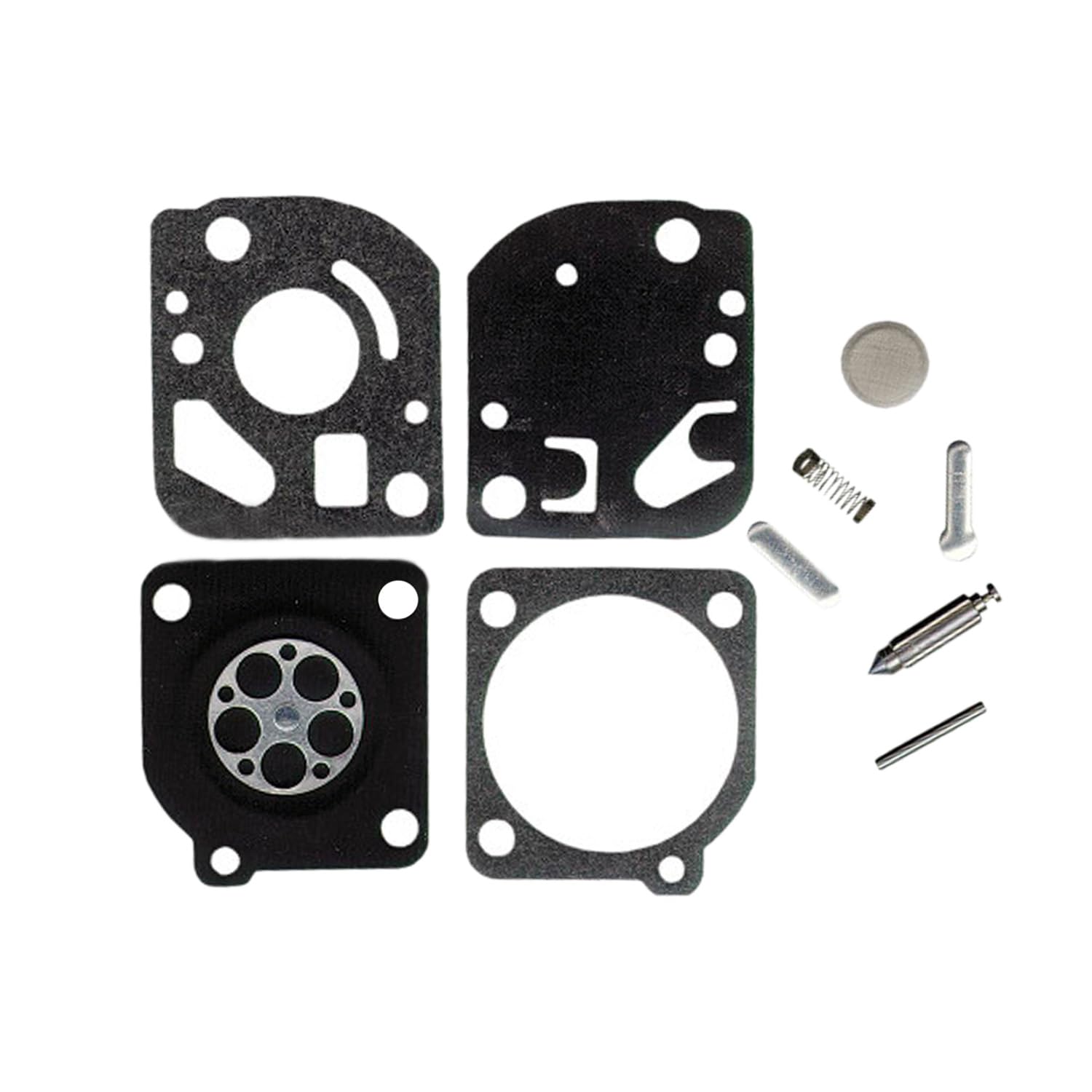 Meckparts Vergaser-Kit RB-28 JP-260 kompatibel mit Zama Vergaser C1U-H28 C1U-M16 C1U-M20 C1U-M32 A-C C1U-M38 C1U-M40 C1U-M42 Kompatibel mit McCulloch Trimmer Mac 60 80 von Meckparts