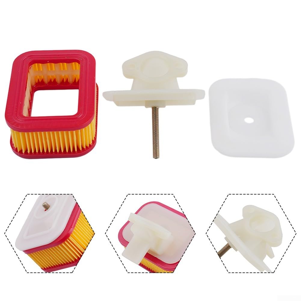 Gbtdoface Papier Luftfilter Set für Kettensäge Teil 5200 5800 5258CC Rasenmäher Ersatzteile Inhalt 1 Filter 2 Filterteile von MeevrgR