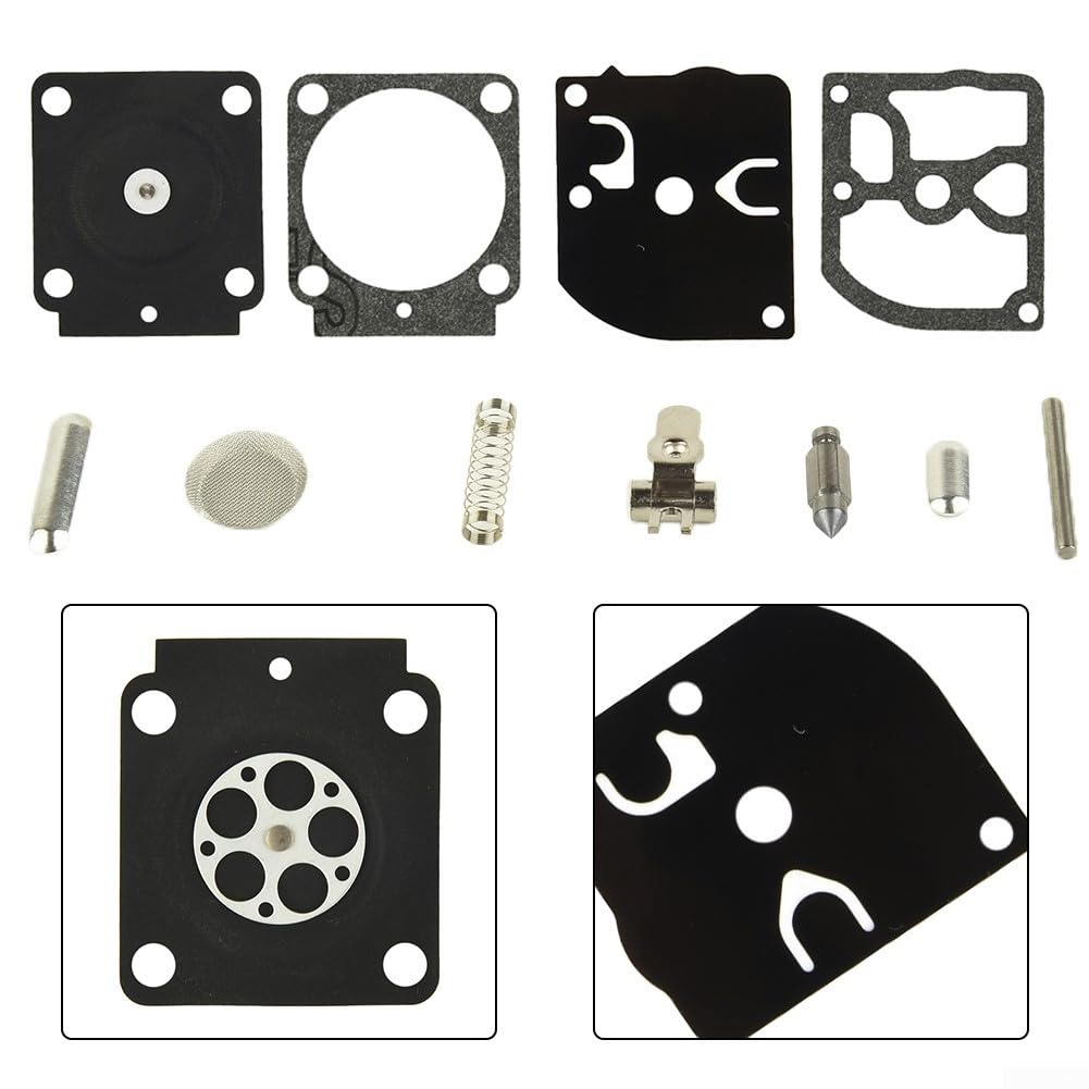 Innovative Vergaser-Reparaturlösung, neun teilig für Zama-Membran-Set, geeignet für Modellreihen einschließlich MS171 & M 11 von MeevrgR