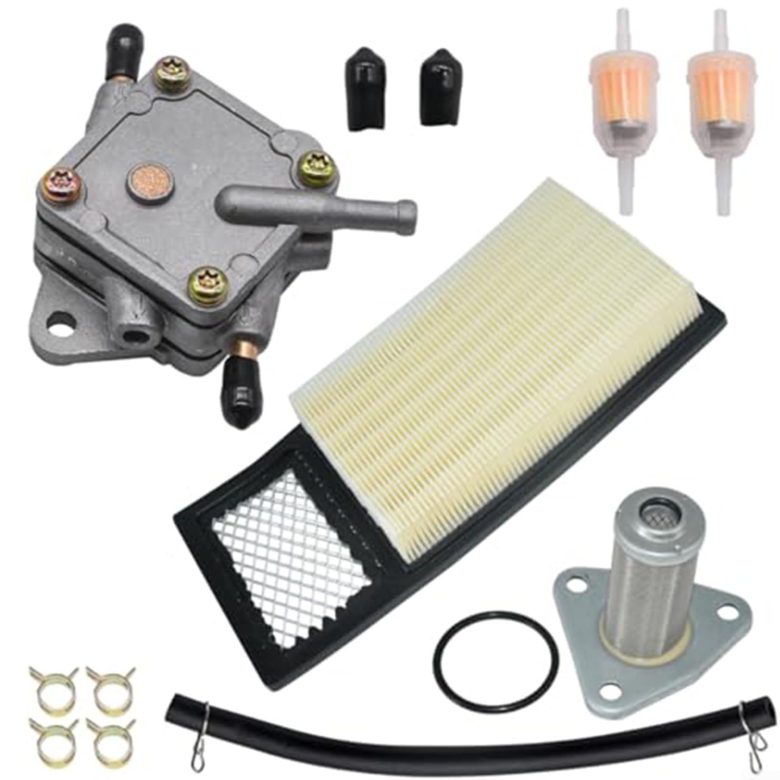 Kraftstoffpumpe und Luftfilter-Set, komplettes Kraftstoffpumpe und Luftfilter-Set für EZGO-Golfwagen, entworfen für 295 cc und 350 cc Motoren von MeevrgR