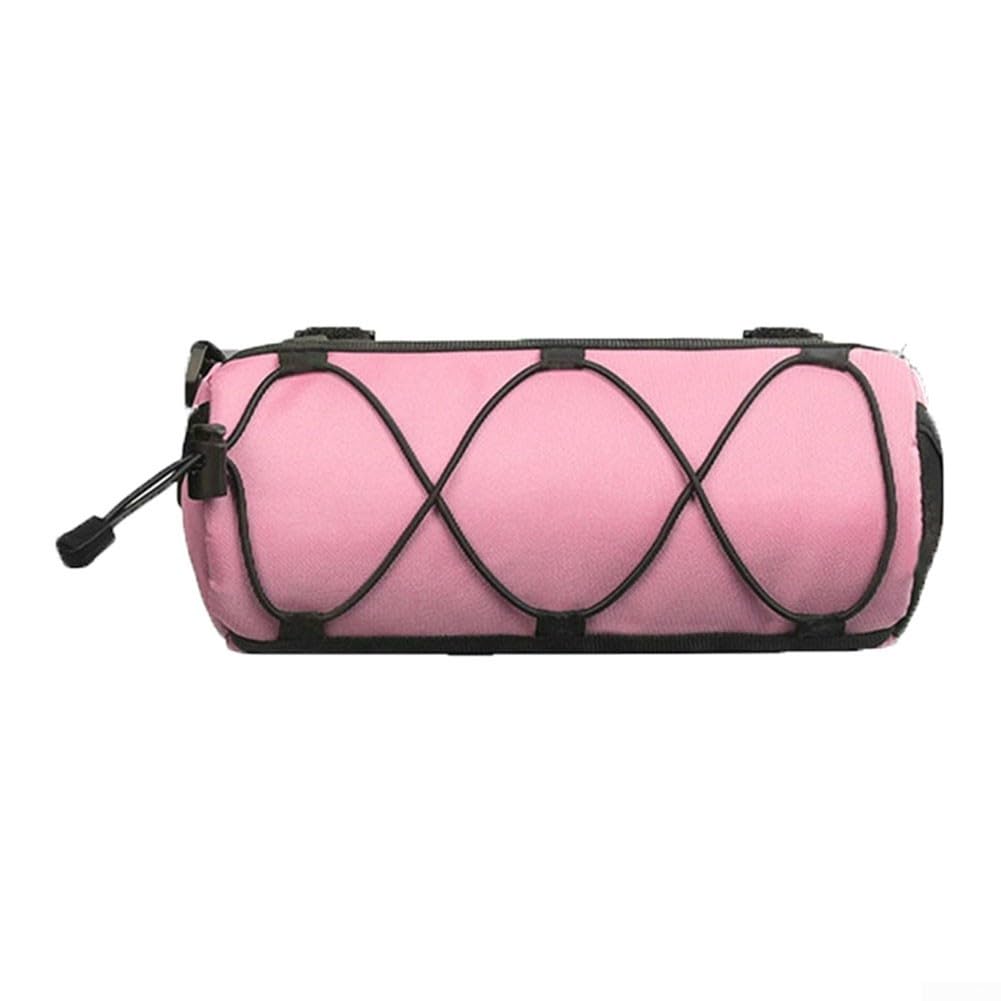 MeevrgR Praktische Fahrradschlauchtasche mit Schultergurt, geeignet für alle Fahrradaktivitäten (Rosa) von MeevrgR