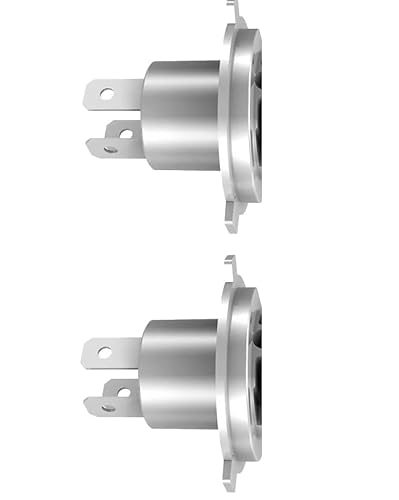 Mefluctuate Halogen Auto Lampen H4,12V 55W 400% Helligkeit als Halogenlampen11000LM 6000K Kaltes Weiß,1:1 Mini-Größe, 2 Stück von Mefluctuate