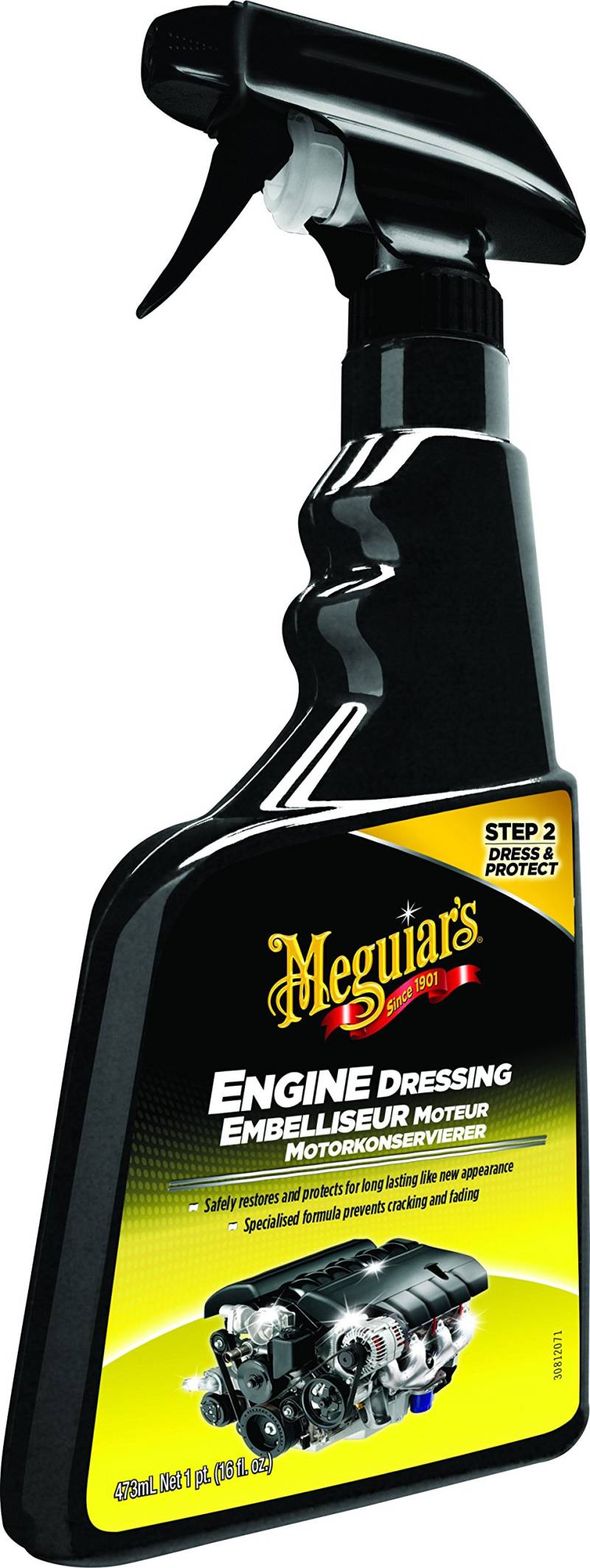 Meguiar's G17316EU Engine Dressing Motorkonservierer, 473ml von Meguiar's