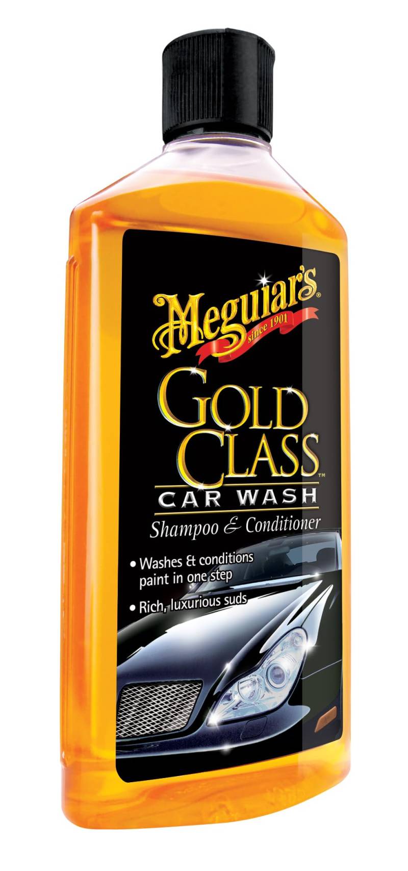 MEGUIAR'S 1077070 Shampoo mit Wachs Gold Class, 473 ml /6 von Meguiar's