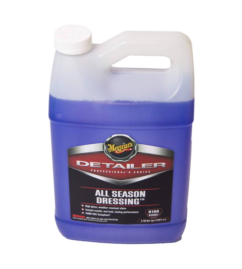 Meguiar's D16001 Detailer All Season Dressing Gummi- und Kunststoffpflege, 3.78L von Meguiar's