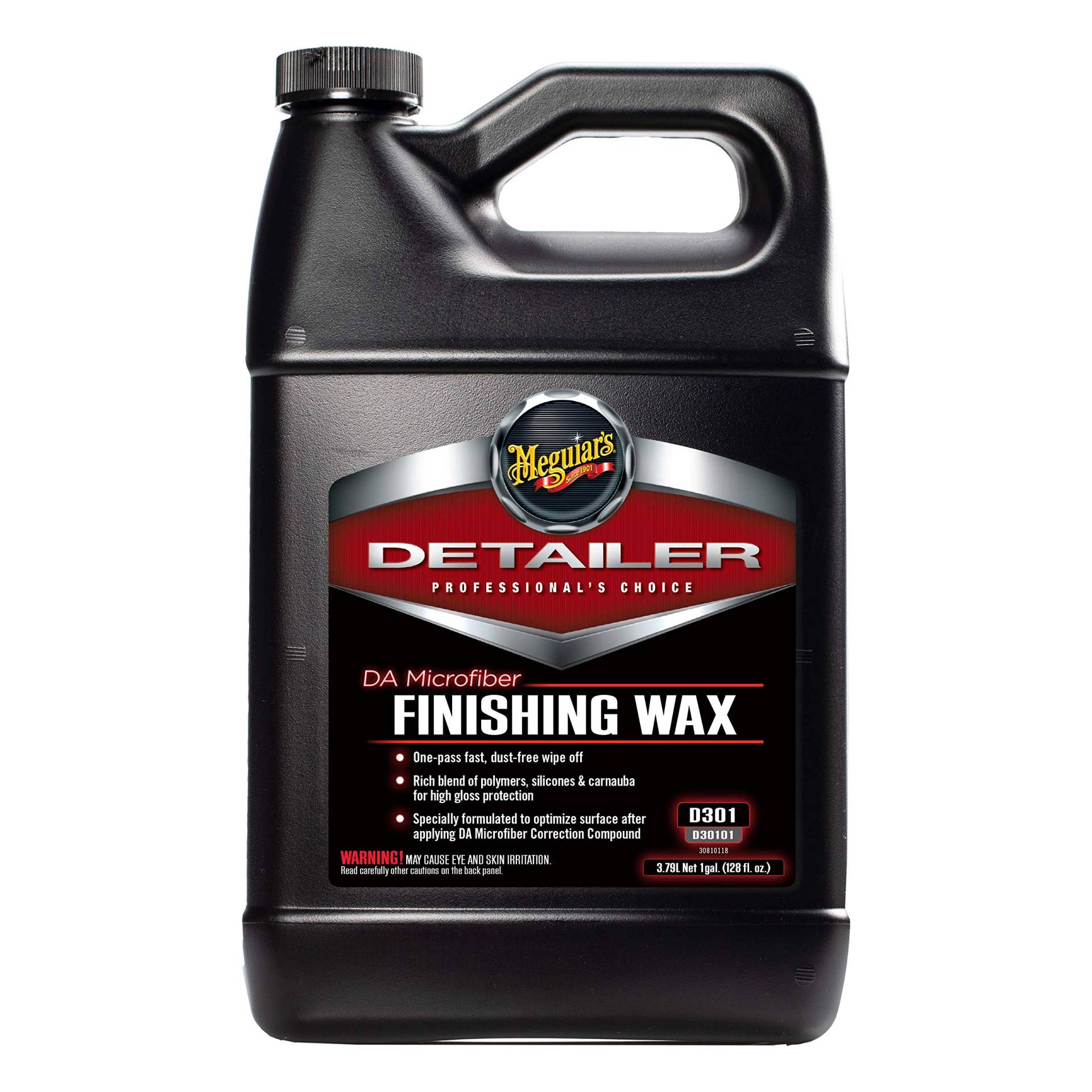 Meguiar's D30101 Detailer DA Microfiber Finishing Wax Autowachs, 3.78L von Meguiar's