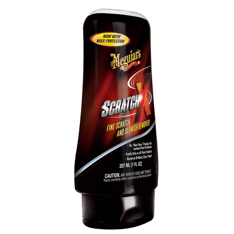 Meguiar's ScratchX 2.0 Kratzerentferner für Autolack - Entfernt Kratzer auf allen Lacken & Farben - Einfache Anwendung per Hand oder Poliermaschine - 207ml - G10307EU von Meguiar's