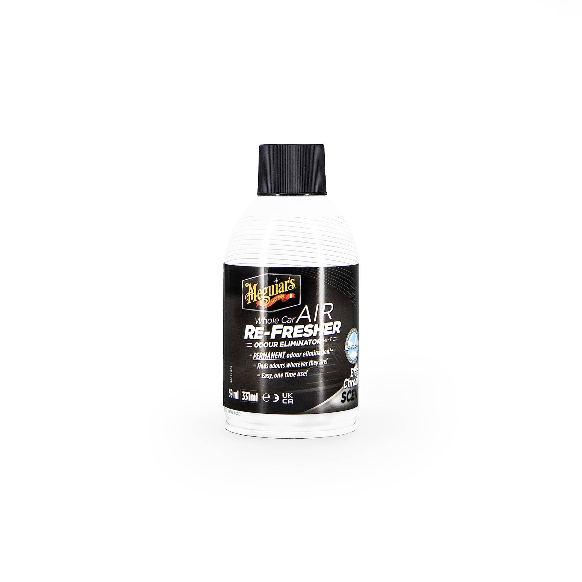 Meguiar's G181302EU Air Re-Fresher Black Chrome Lufterfrischer, 59ml von Meguiar's