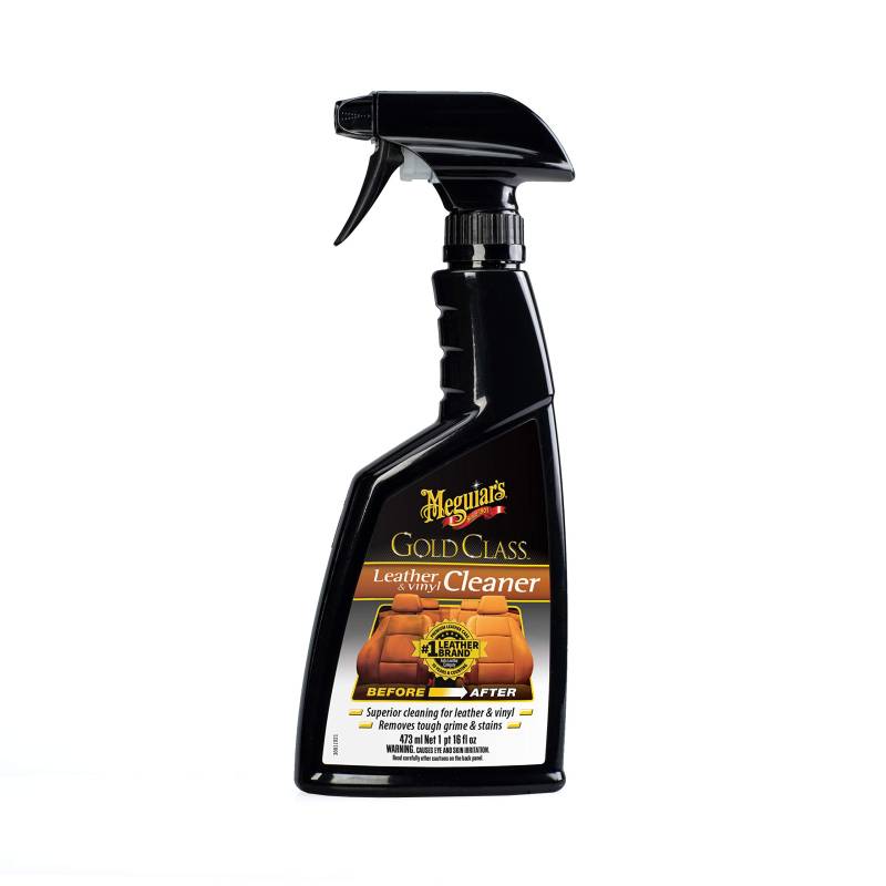 Meguiar's G18516EU Gold Class Leather & Vinyl Lederreiniger 473 ml von Meguiar's