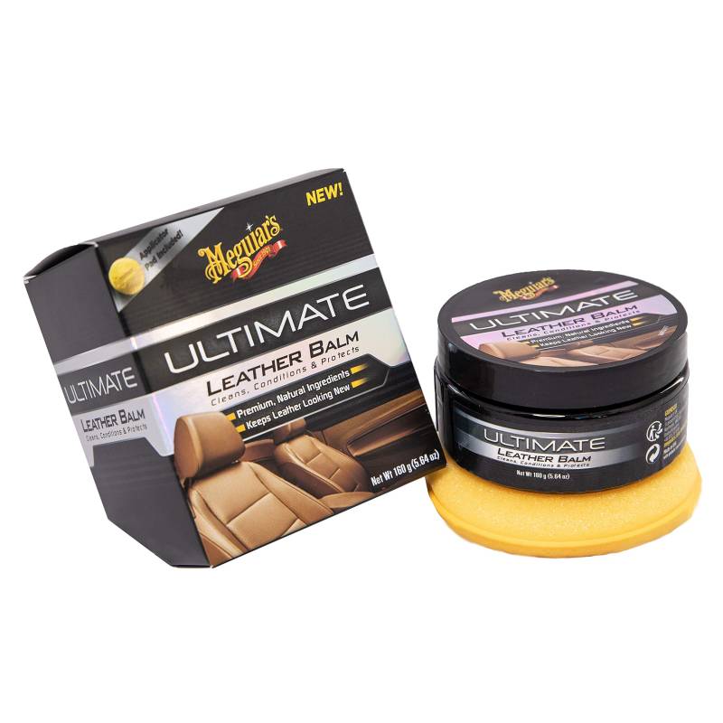 Meguiar's G18905EU Ultimate Leather Balm Lederbalsam, 160g von Meguiar's