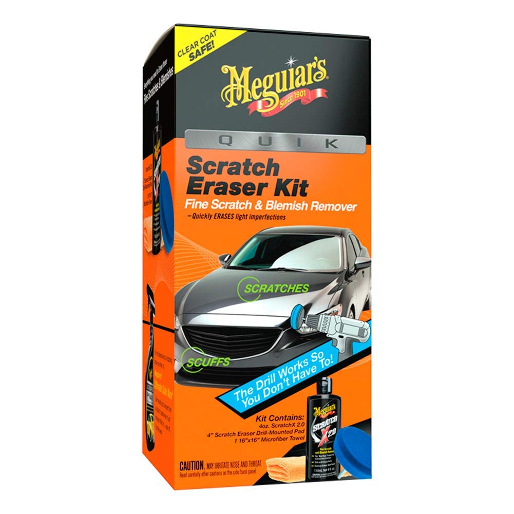 Meguiar's G190200EU Quik Scratch Eraser Kit, Kratzerentfernungsset von Meguiar's