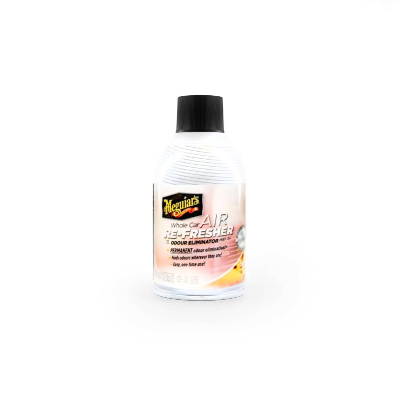 Meguiar's G201502EU Whole Car Air Re-Fresher Odor Eliminator Fiji Sunset Lufterfrischer, 59ml, silber , schwarz von Meguiar's