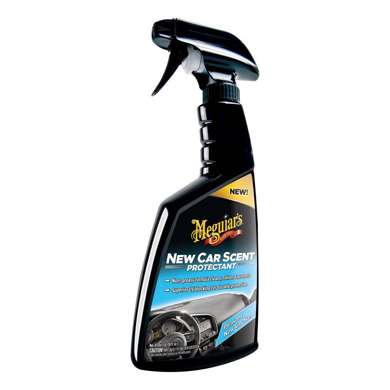 Meguiar's G4216 New Car Scent Protectant Conditioner für den Innenbereich, 473 ml von Meguiar's