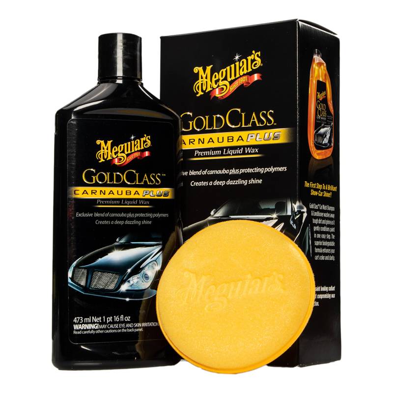 MEGUIAR'S G7016 Gold Class Carnauba Plus, Premium Flüssigwachs, 473 ml (16 Oz) von Meguiar's