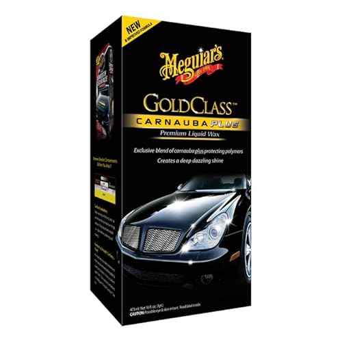 Meguiar's G7016EU Gold Class Carnauba Plus Premium Liquid Wax Autowachs, 473ml von Meguiar's