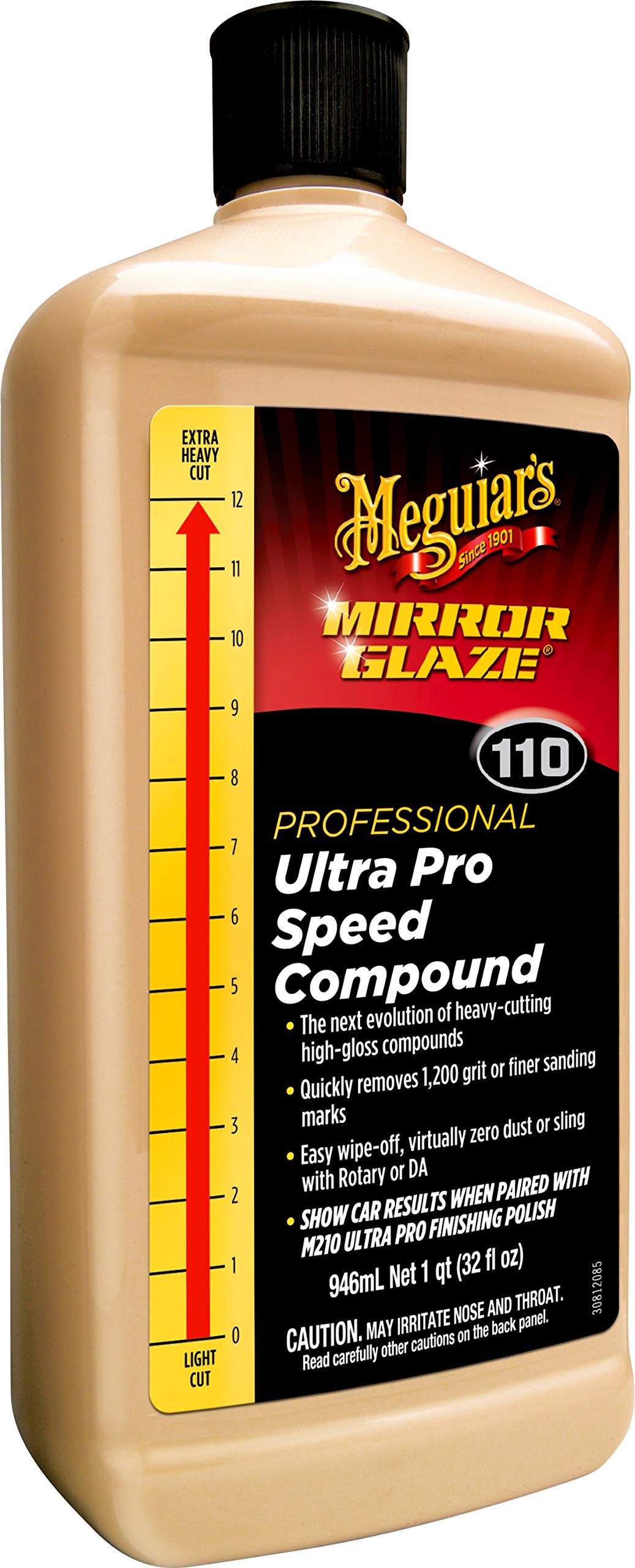 Meguiar's M11032 Mirror Glaze Ultra Pro Speed Compound Schleifpolitur, 945ml von Meguiar's