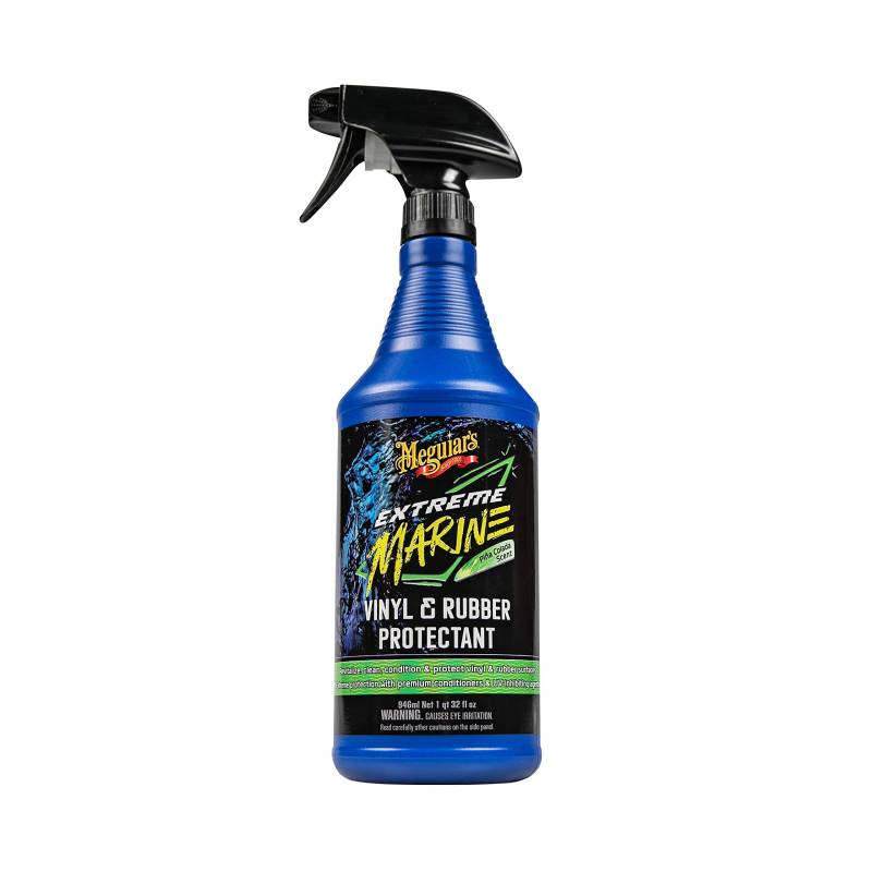 Meguiar's M180132 Extreme Marine Vinyl & Gummi Schutzmittel – 900 ml Sprühflasche von Meguiar's