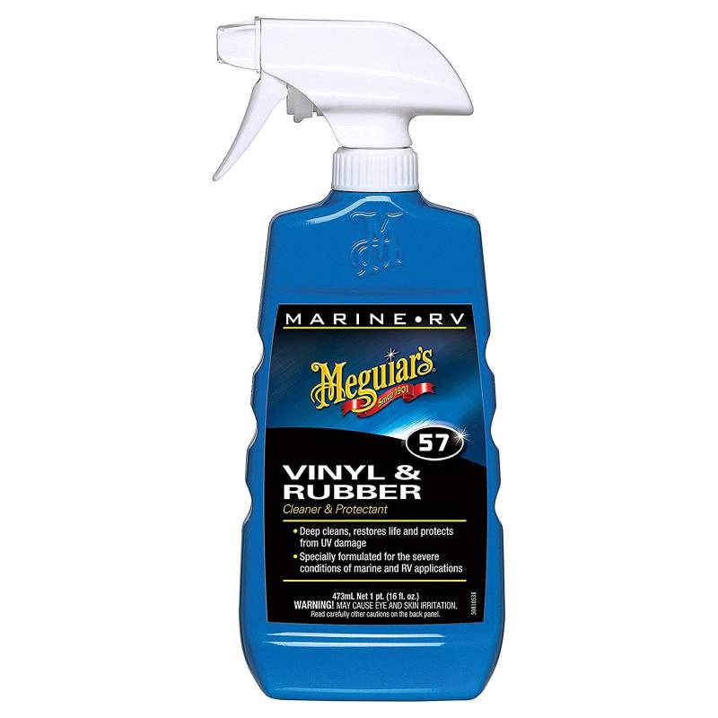 Meguiar's M5716 Marine RV Vinyl & Rubber Cleaner& Protectant Kunststoffpflege, 473ml von Meguiar's