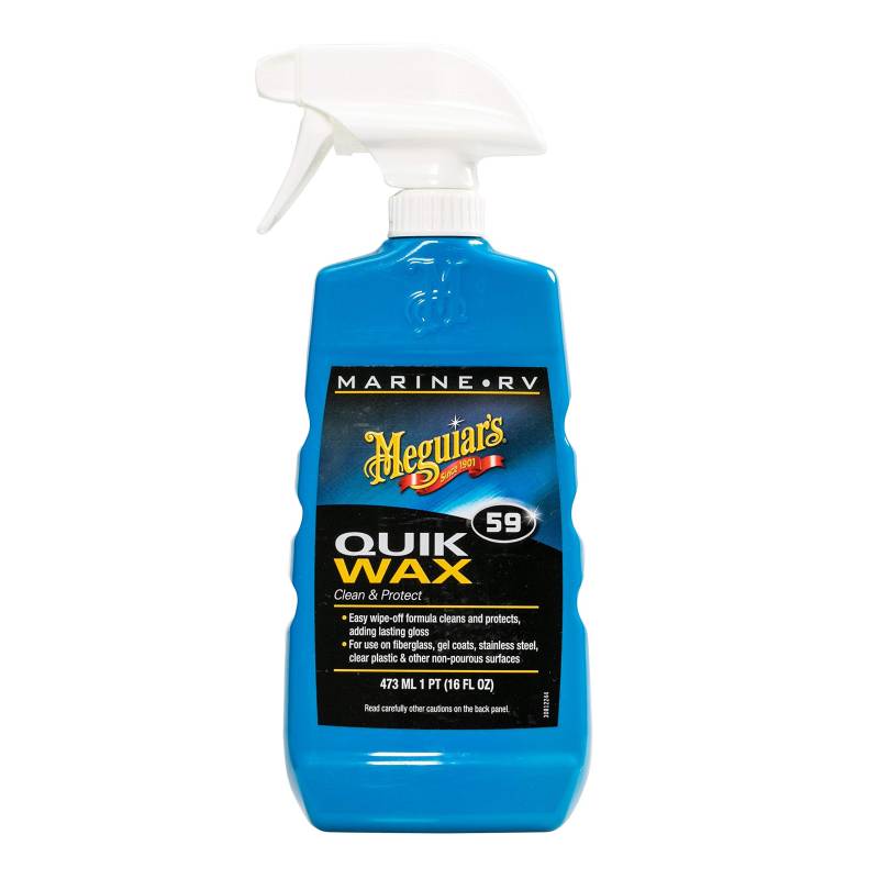 Meguiar's M5916 Marine RV Quick Wax Sprühwachs, 473ml von Meguiar's