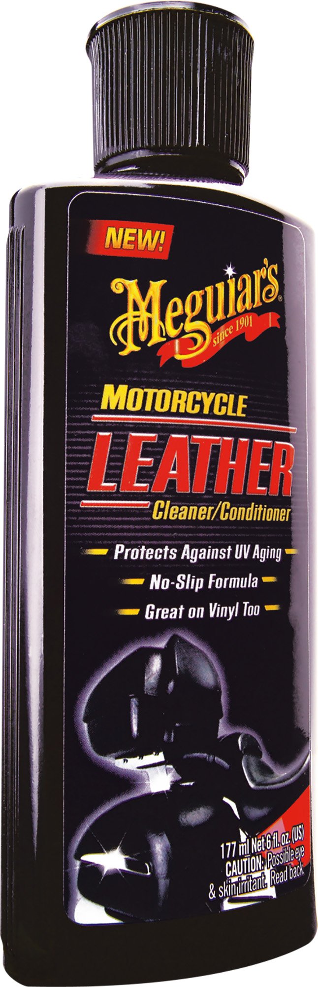 Meguiar's MC20306 Leather Cleaner/Conditioner Motorrad Lederpflege, 177ml von Meguiar's