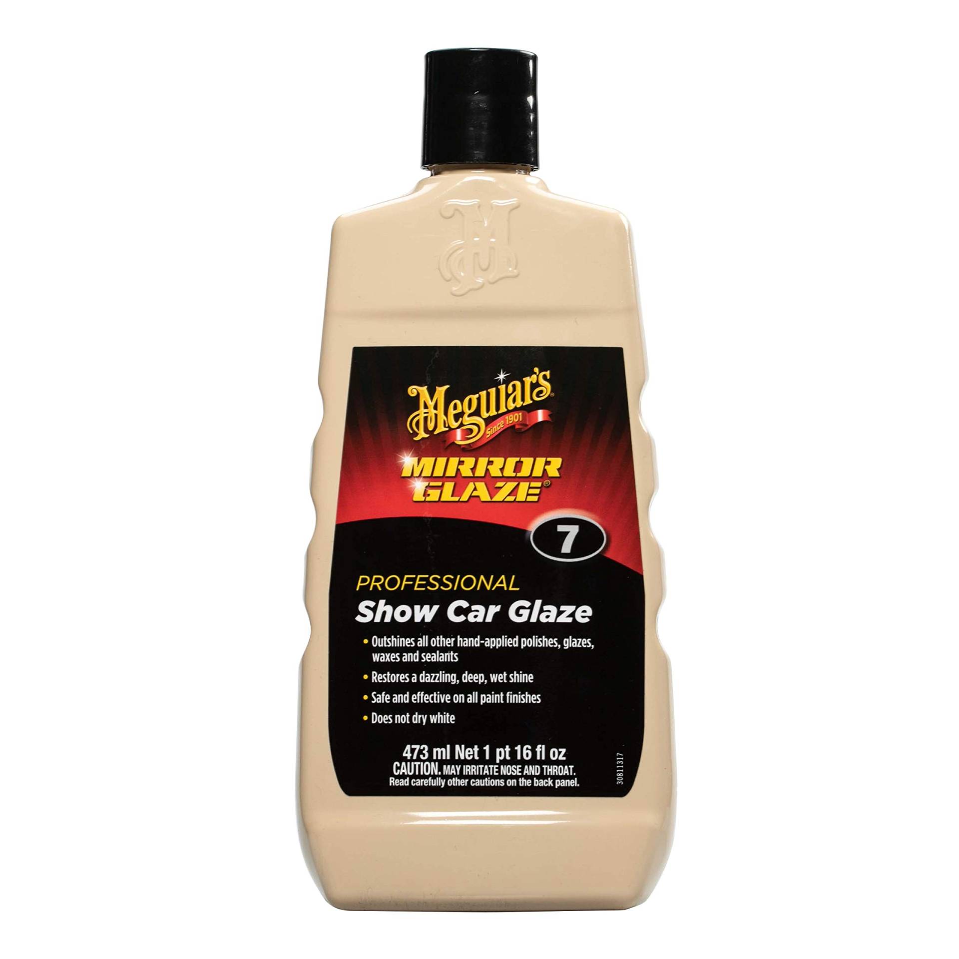 Meguiar's M0716 Mirror Glaze Show Car Glaze, Exceptional Polish Restores a Deep Wet Shine - 16 Oz Bottle von Meguiar's