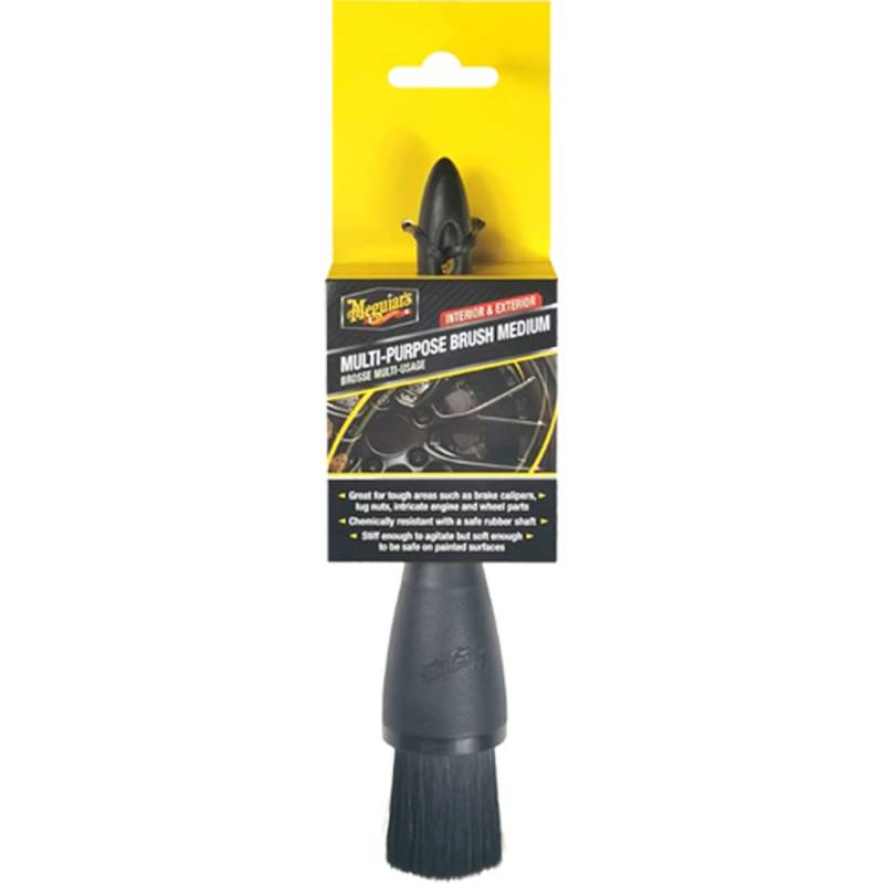 Meguiar's X210500EU Multi-Purpose Brush Medium, Mehrzweckbürste Autopflege von Meguiar's