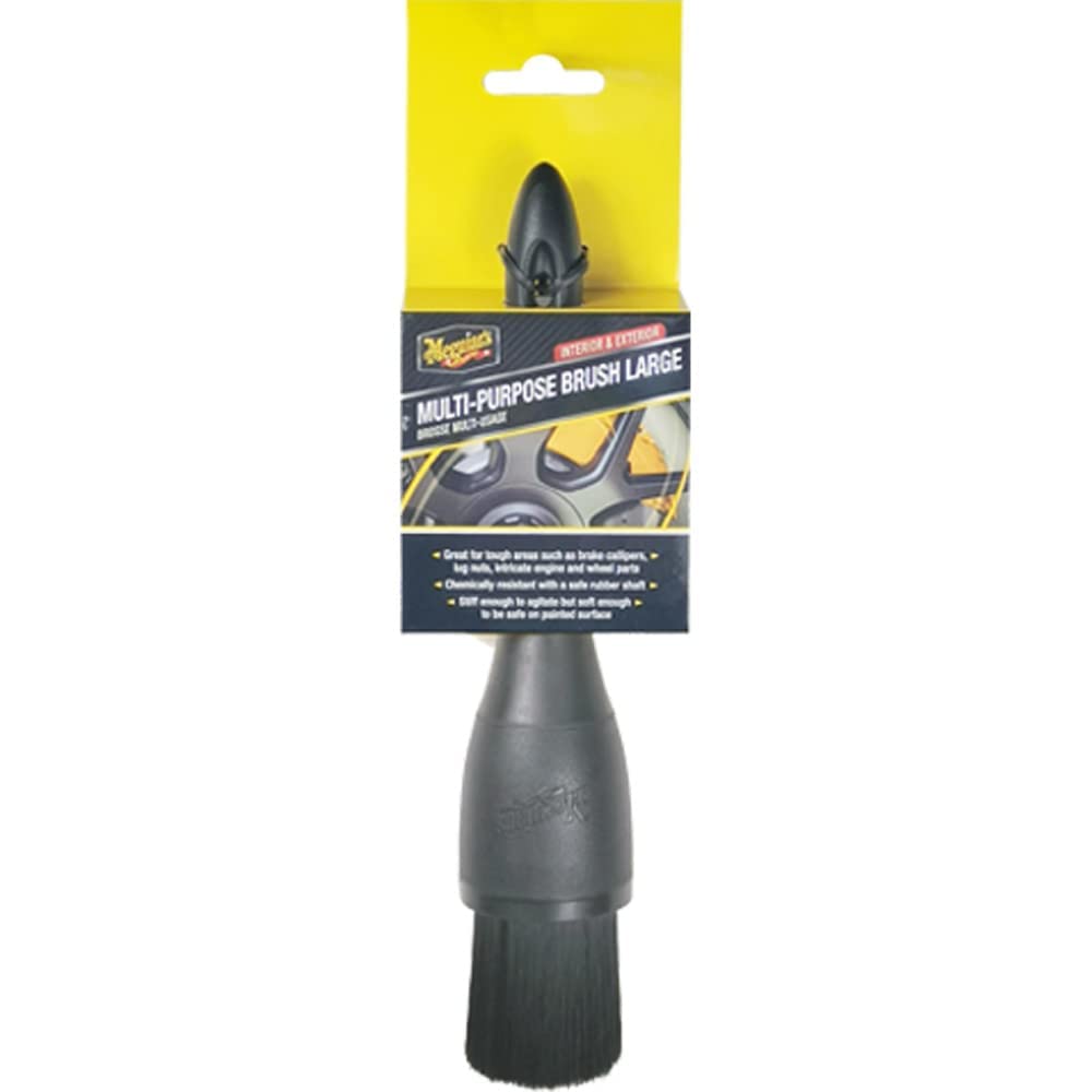 Meguiar's X210600EU Multi-Purpose Brush Large, Mehrzweckbürste Autopflege von Meguiar's