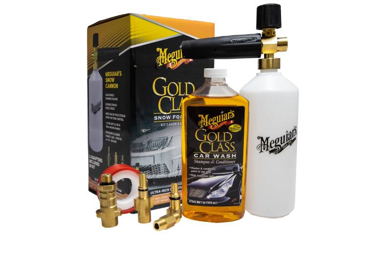 Meguiar's G192000EU Snow Foam Cannon Kit, Schaumkanone Set von Meguiar's