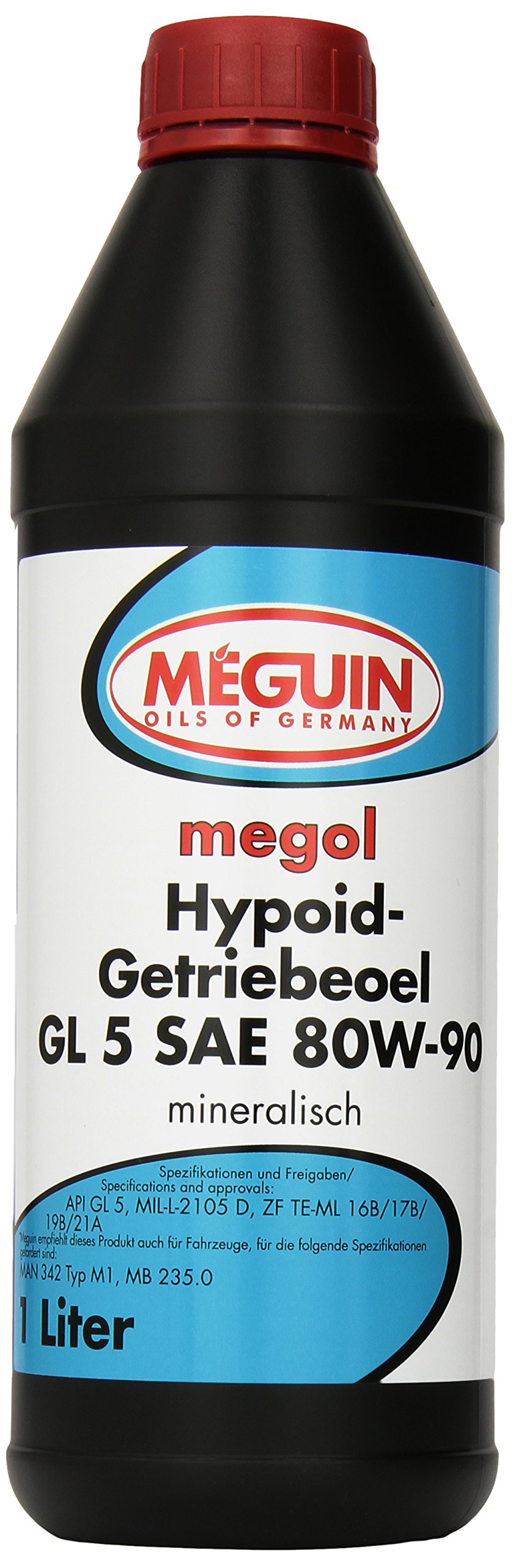 Meguin 4868 Megol Hypoid Getriebeöl SAE 80 W-90, 1 L von Meguin